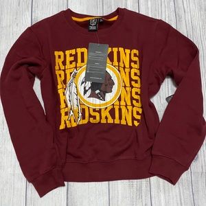 🆕 Washington Redskins Distressed Sweatshirt BONUS